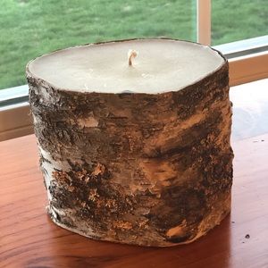 Island Birch Bark Unscented Candle